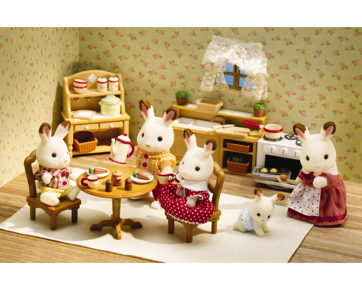 Calico Critters - Deluxe Kitchen Set - Automobuild