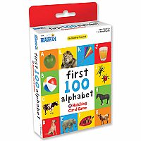 First 100 Alphabet: Matching Card Game