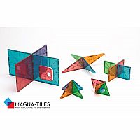 Magna-Tiles - Clear Colors 48 piece set 