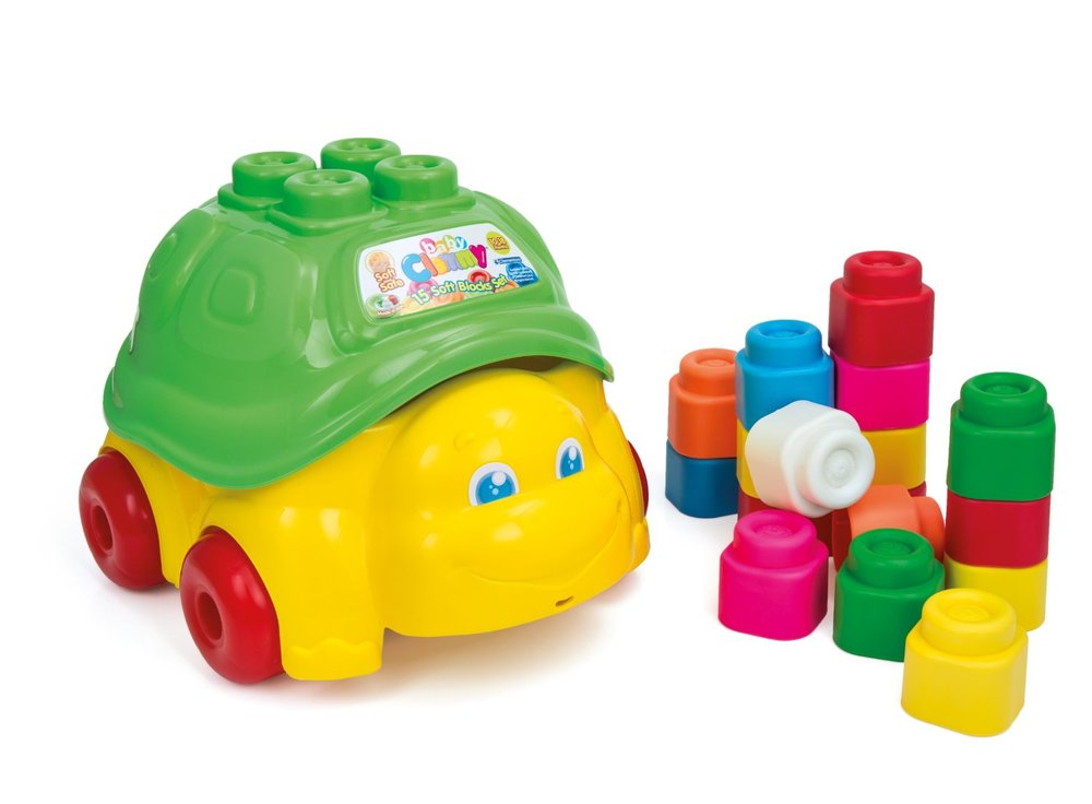 Clemmy Blocks Turtle with 15 Blocks Automobuild