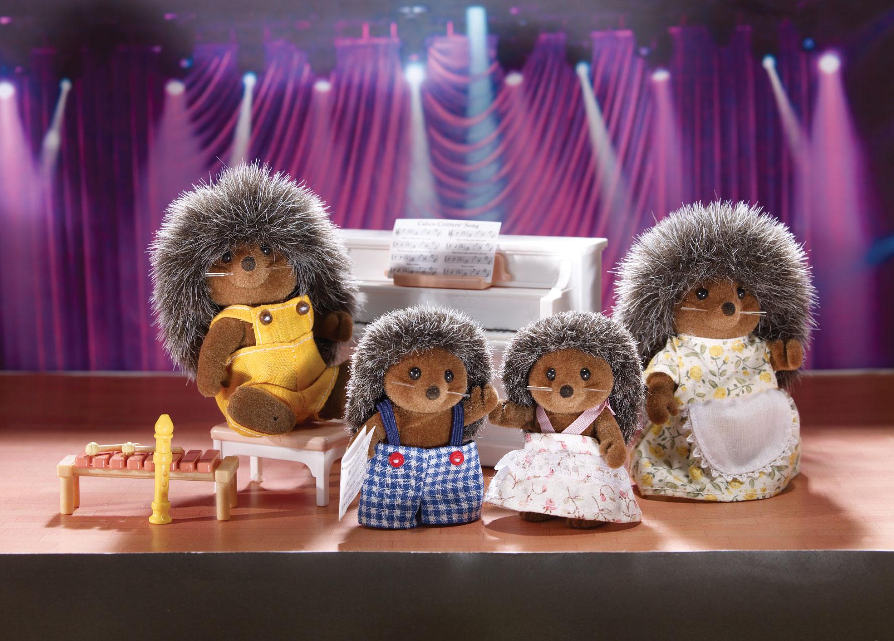 Calico Critters The Pickleweeds Hedgehog Family Automobuild