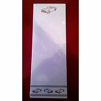 Note Pad with Car Print