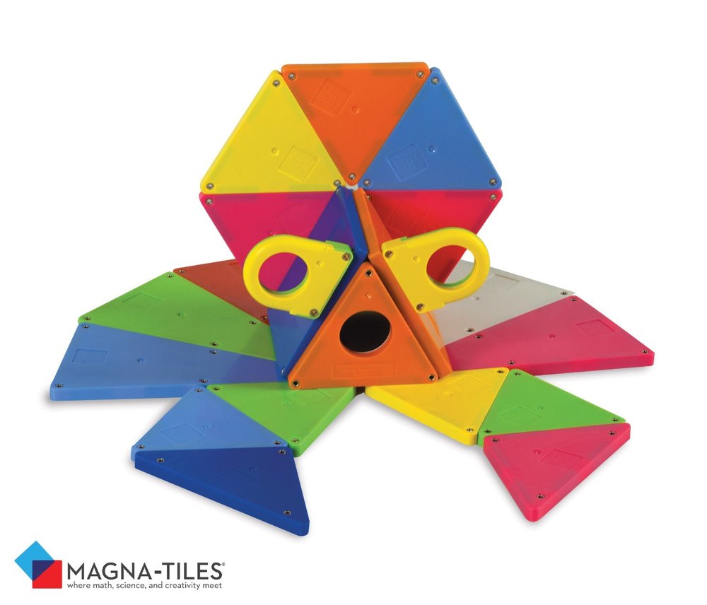 solid color magna tiles